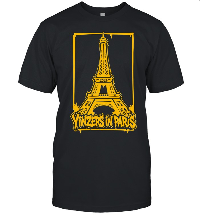Yinzers In Paris Pittsburgh Steelers Football 2026 Unisex T-Shirt