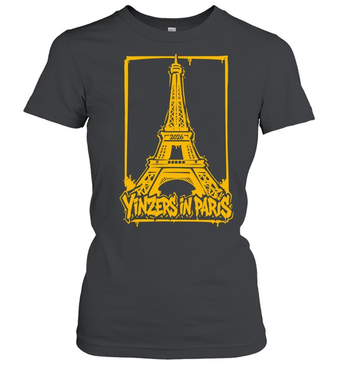 Yinzers In Paris Pittsburgh Steelers Football 2026 Women T-Shirt