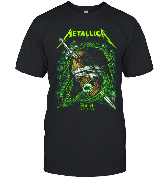 Zürich 2026 Cursed Sword Zombie Art Unisex T-Shirt