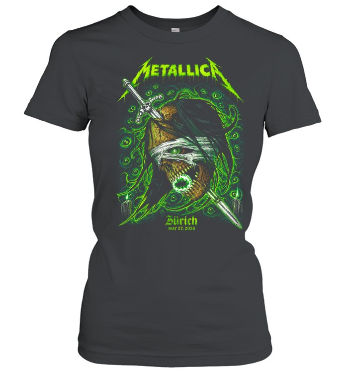 Zürich 2026 Cursed Sword Zombie Art Women T-Shirt