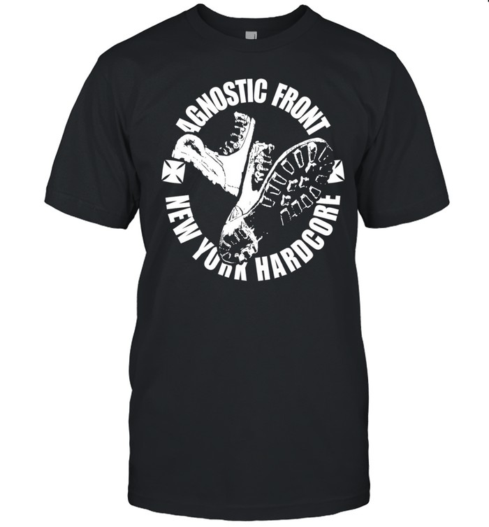 Agnostic Front New York Hardcore Combat Boots Punk Rock Unisex T-Shirt