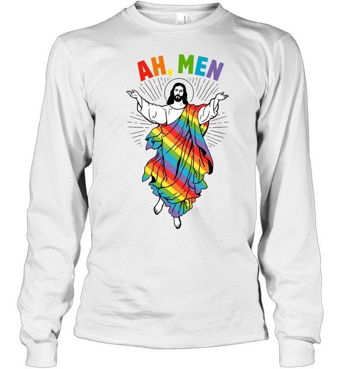 Ah Men Jesus Long Sleeve Tee