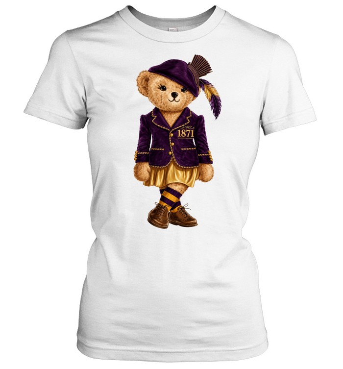 Alcorn State Polo Bear Lady Edition HBCU Women T-Shirt