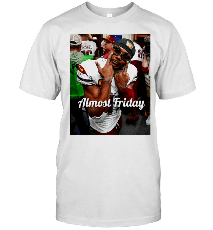 Almost Friday Scary Terry Washington Commanders Unisex T-Shirt