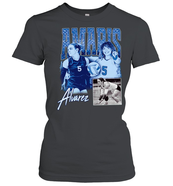 Alvarez Volleyball Player Collage Women T-Shirt