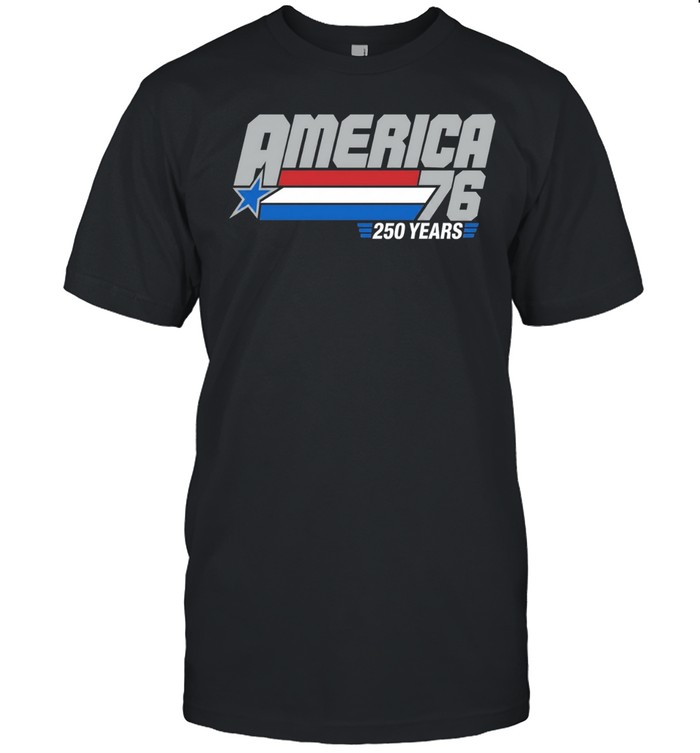 America 1976 250 years patriotic flag star Unisex T-Shirt
