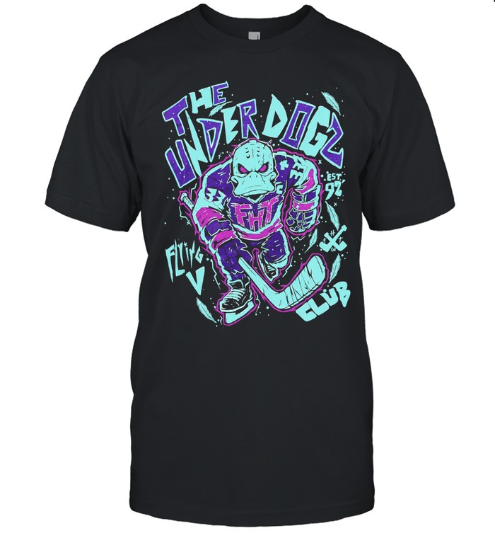 Anaheim Ducks The Underdogs Flying House Club Mascot Unisex T-Shirt