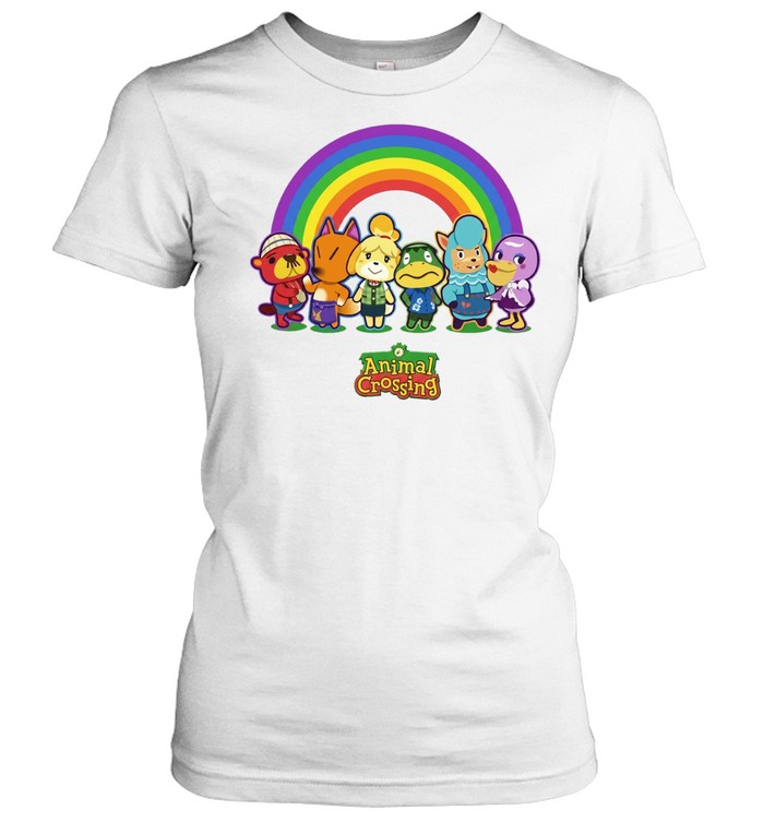 Animal Crossing Rainbow Character Women T-Shirt