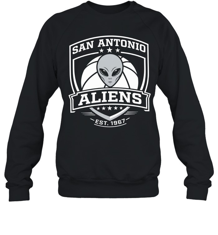 Antonio Aliens Basketball Logo 1967 Sweatshirt