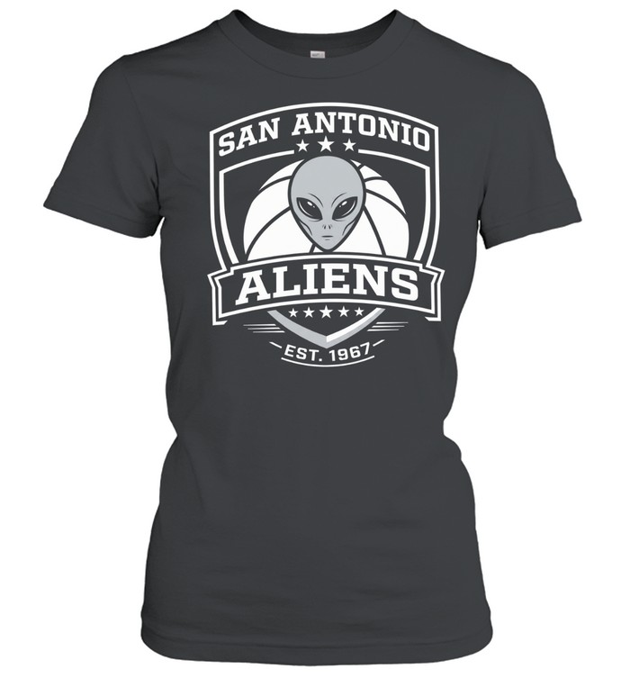 Antonio Aliens Basketball Logo 1967 Women T-Shirt