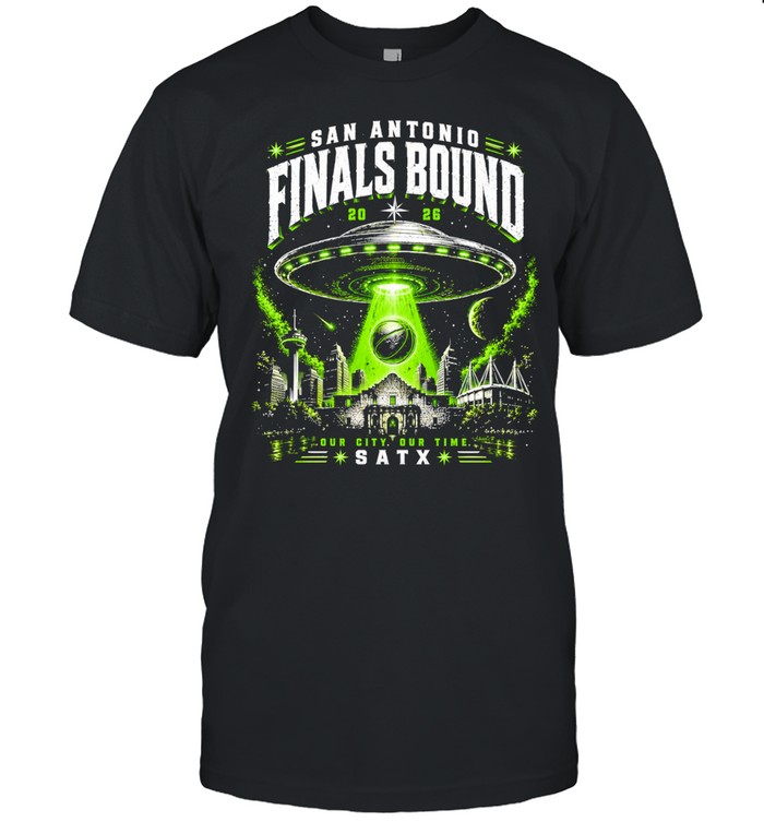 Antonio Finals Bound Spurs Basketball Satx Our City Our Time Unisex T-Shirt