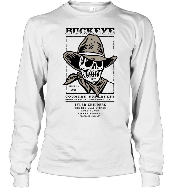 BCS June 13, 2026 Columbus OH Ohio Stadium Concert Long Sleeve Tee
