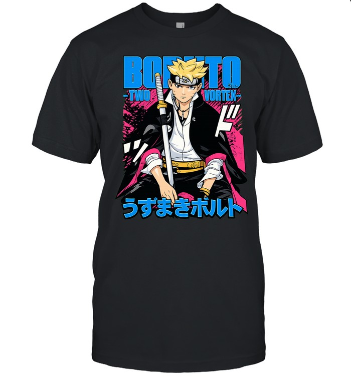 Boruto Two Blue Vortex Uzumaki Boruto Anime Manga Japanese Unisex T-Shirt