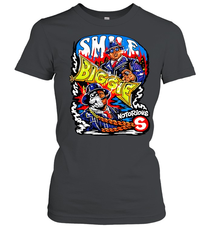 Boss Biggie Notorious Skeleton Women T-Shirt