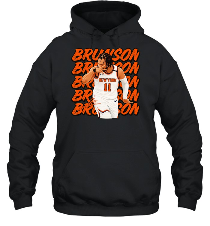 Brunson 11 New York knicks Finals 2026 Hoodie