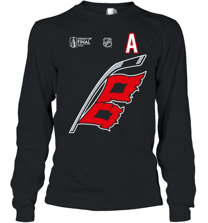 Carolina Hurricanes Sebastian Aho Outerstuff 2026 Stanley Cup Final Long Sleeve Tee