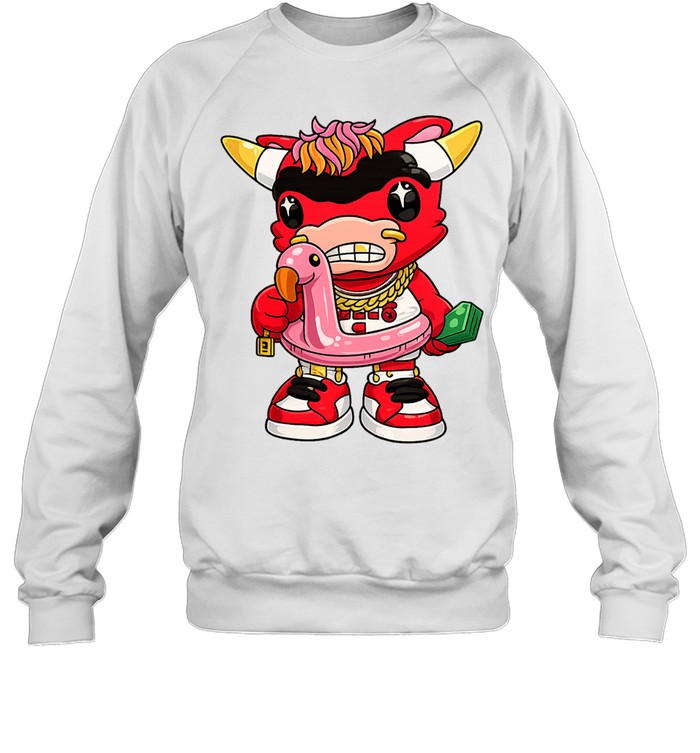 Chicago Bulls Benny mascot Sweatshirt