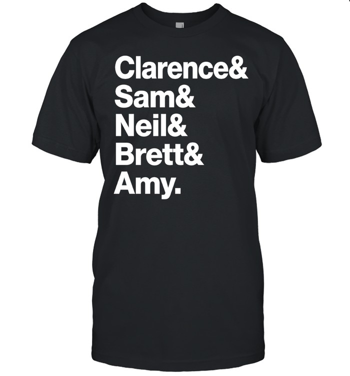 Clarence Sam Neil Brett and Amy Unisex T-Shirt