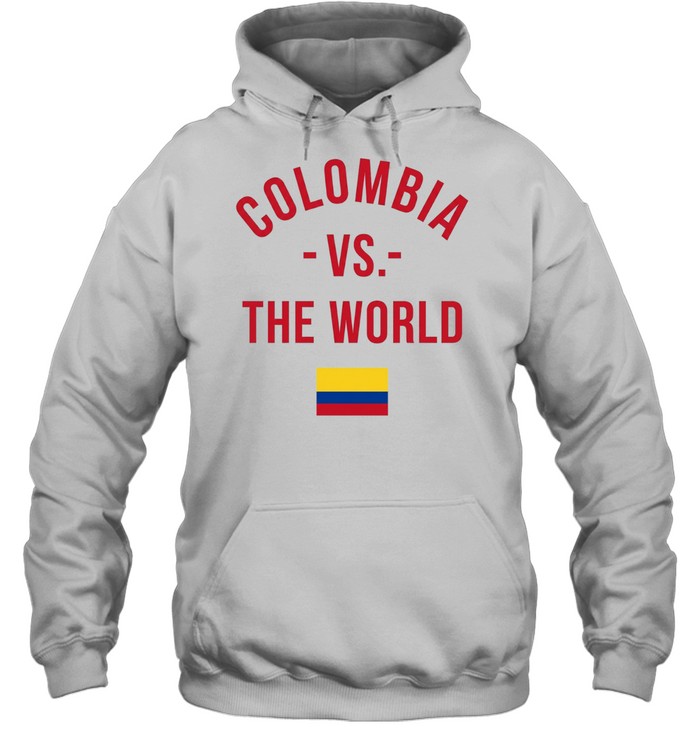 Colombia Vs The World flag Hoodie