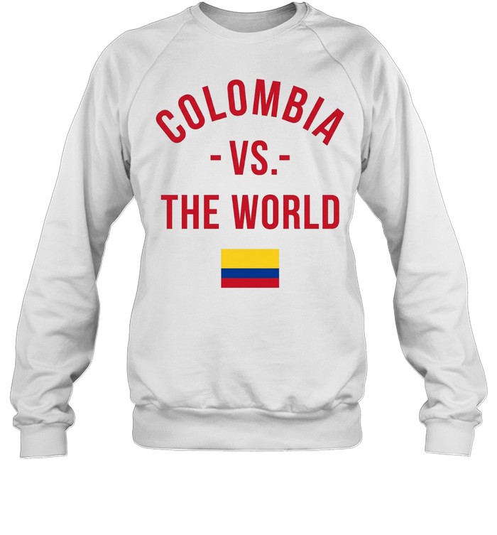 Colombia Vs The World flag Sweatshirt
