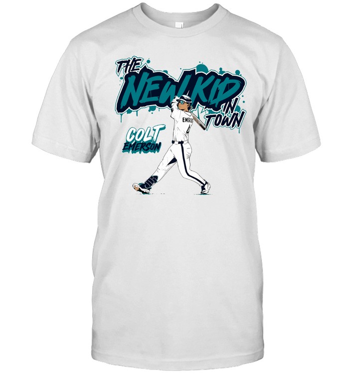 Colt Emerson Seattle Mariners Baseball The New Kid In Town Unisex T-Shirt