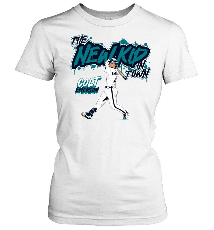 Colt Emerson Seattle Mariners Baseball The New Kid In Town Women T-Shirt