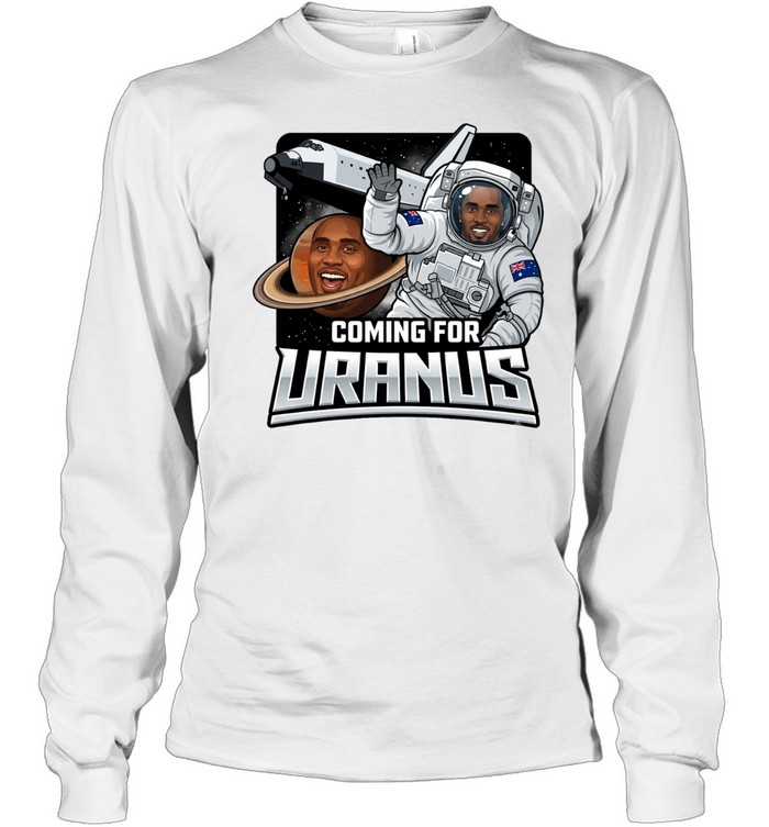 Coming for Uranus retro space Long Sleeve Tee