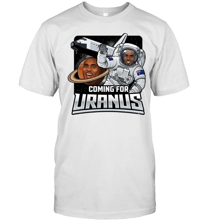 Coming for Uranus retro space Unisex T-Shirt