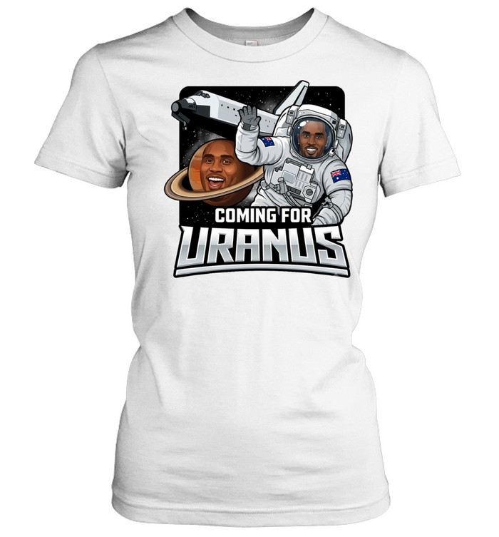 Coming for Uranus retro space Women T-Shirt