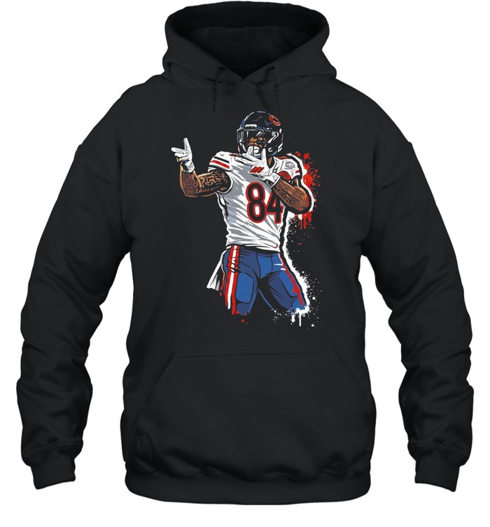 Cordarrelle Patterson Chicago Bears 84 Art Hoodie