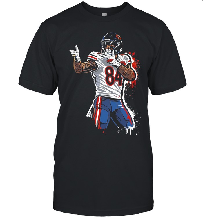 Cordarrelle Patterson Chicago Bears 84 Art Unisex T-Shirt