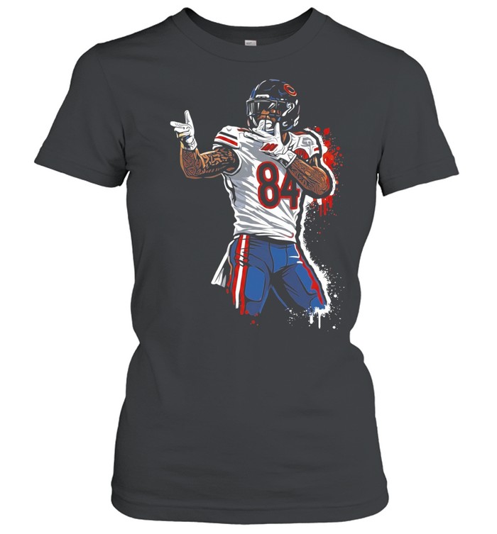 Cordarrelle Patterson Chicago Bears 84 Art Women T-Shirt