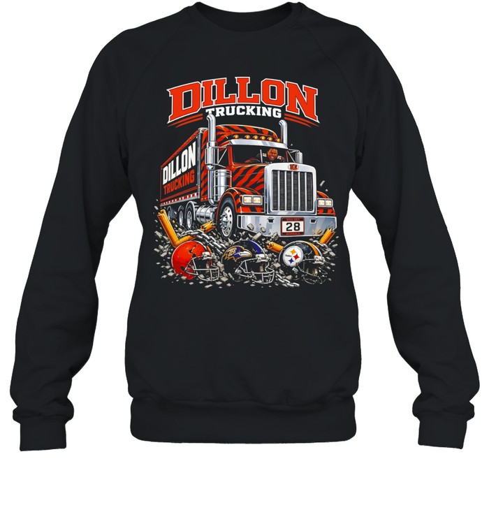Corey Dillon Cincinnati Bengals Dillon Trucking Sweatshirt
