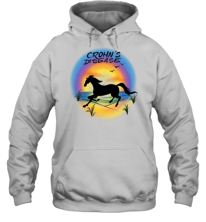 Crohn’s Disease Horse Hoodie