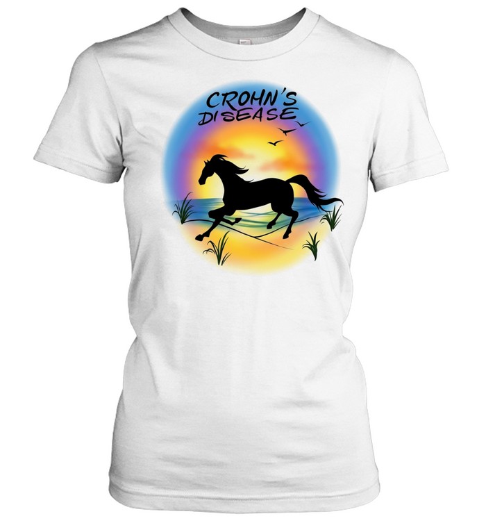 Crohn’s Disease Horse Women T-Shirt