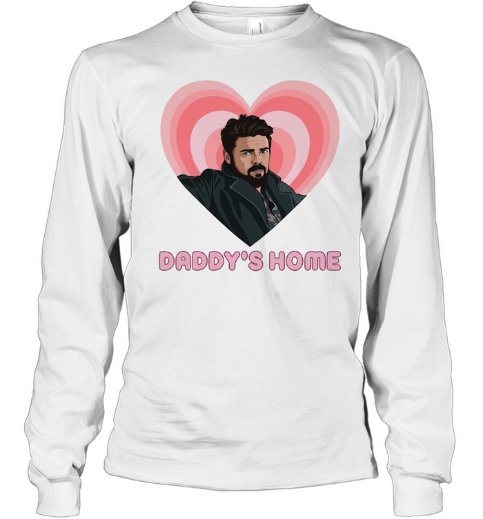 Daddy’s Home The Boys Heart Long Sleeve Tee