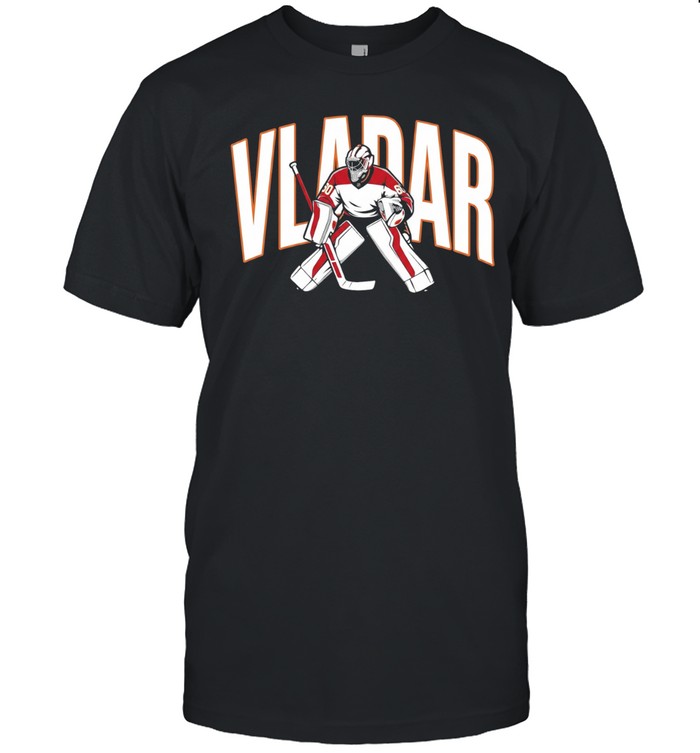 Dan Vladar Calgary Flames Icon Goalie Unisex T-Shirt