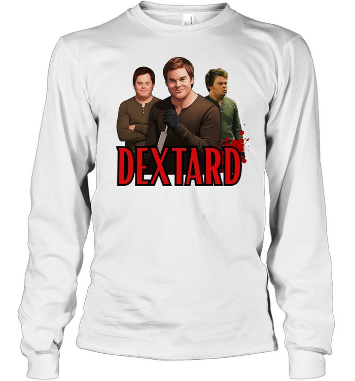 Dextard parody humor Long Sleeve Tee
