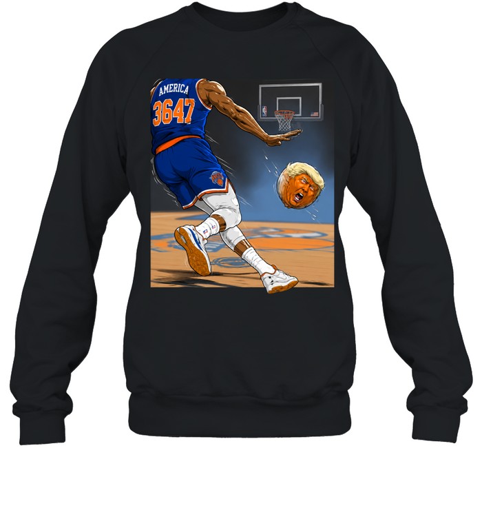 Donald Trump Basketball Dunk Sweatshirt