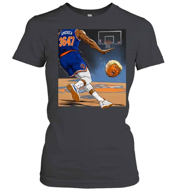 Donald Trump Basketball Dunk Women T-Shirt