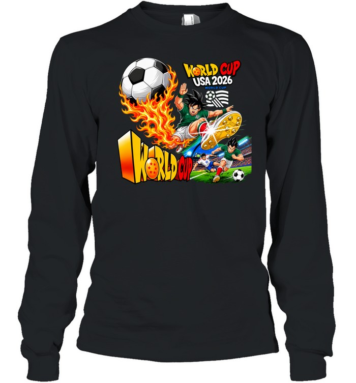 Dragon Ball x World Cup 2026 Long Sleeve Tee
