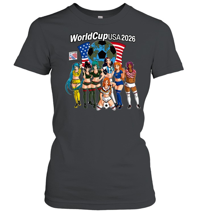 Dragon Ball x World Cup USA 2026 Women T-Shirt