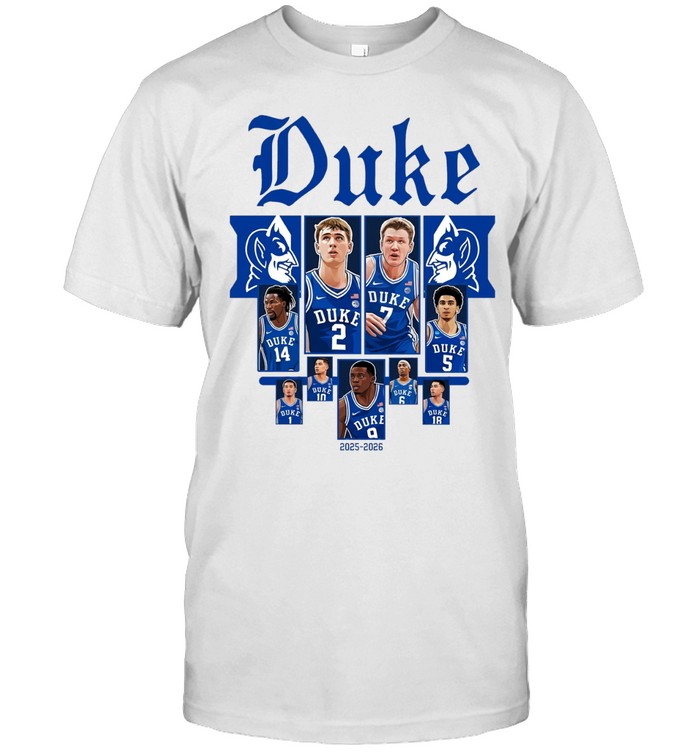 Duke Blue Devils 2025-2026 Team Collage Unisex T-Shirt
