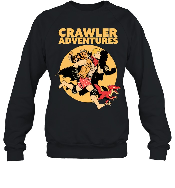 Dungeon crawler comic cover crawler adventures vintage Sweatshirt