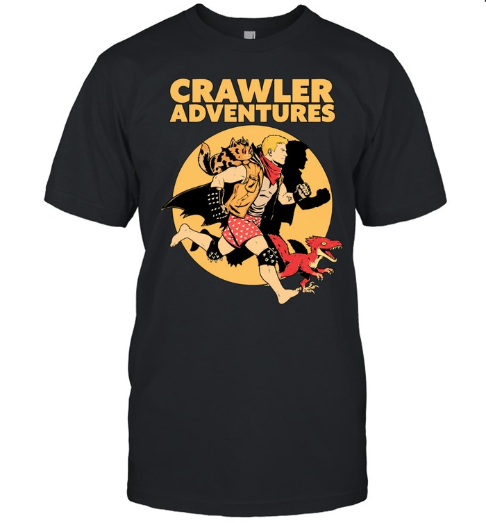 Dungeon crawler comic cover crawler adventures vintage Unisex T-Shirt