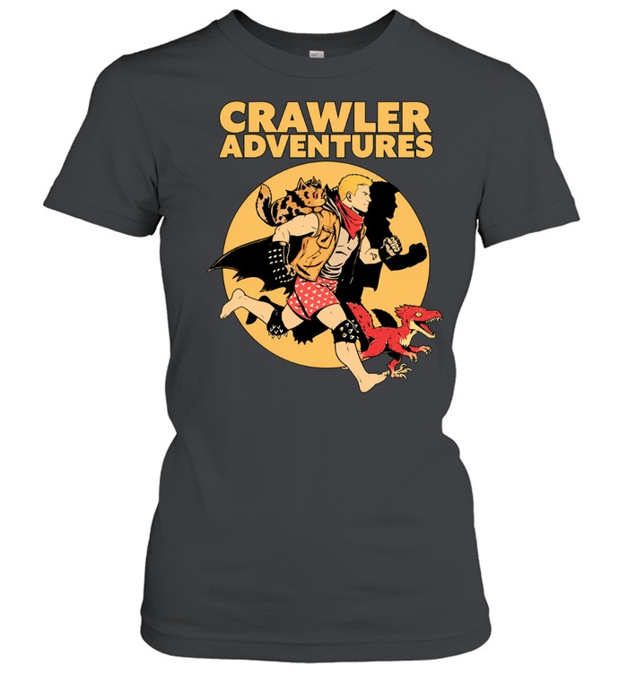 Dungeon crawler comic cover crawler adventures vintage Women T-Shirt