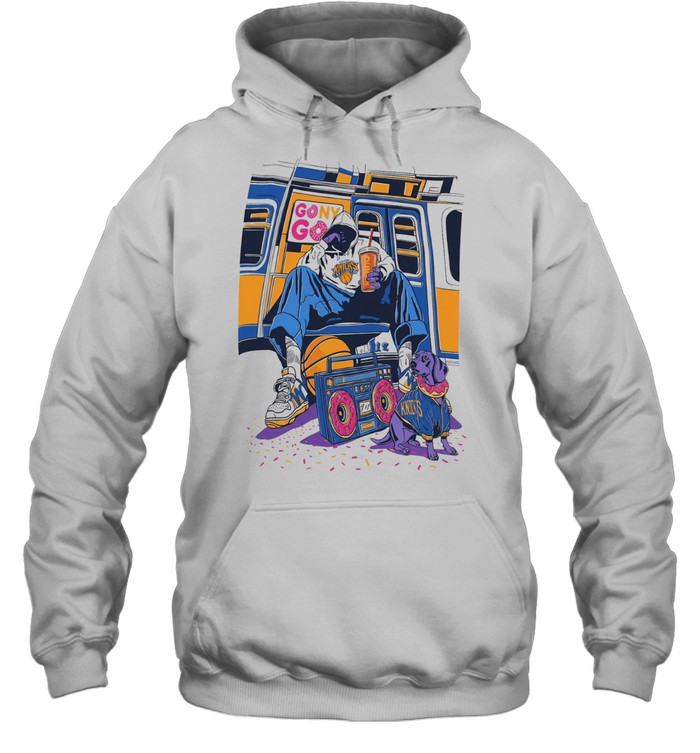 Dunkin’ Knicks New York Subway Donut Streetwear Hoodie