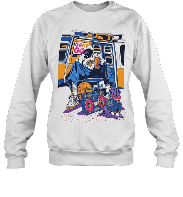 Dunkin’ Knicks New York Subway Donut Streetwear Sweatshirt