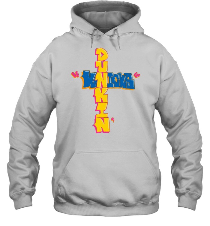 Dunkin’ Knicks New York Subway Donut text Hoodie
