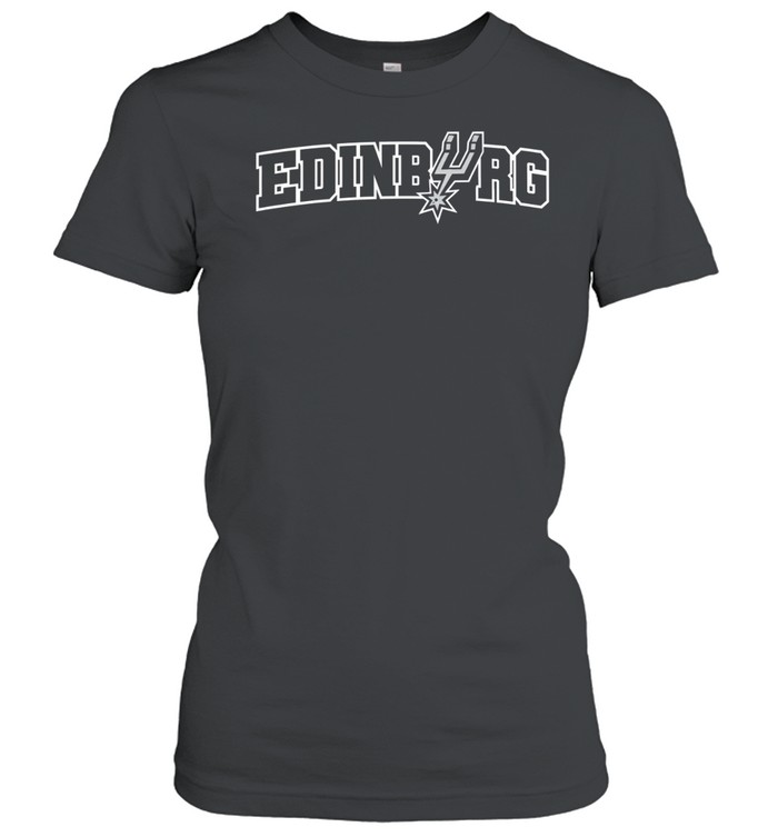 Edinburg Texas Basketball San Antonio Spurs Fan Vintage Women T-Shirt